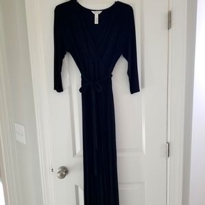 Maxi Black MATERNITY Dress